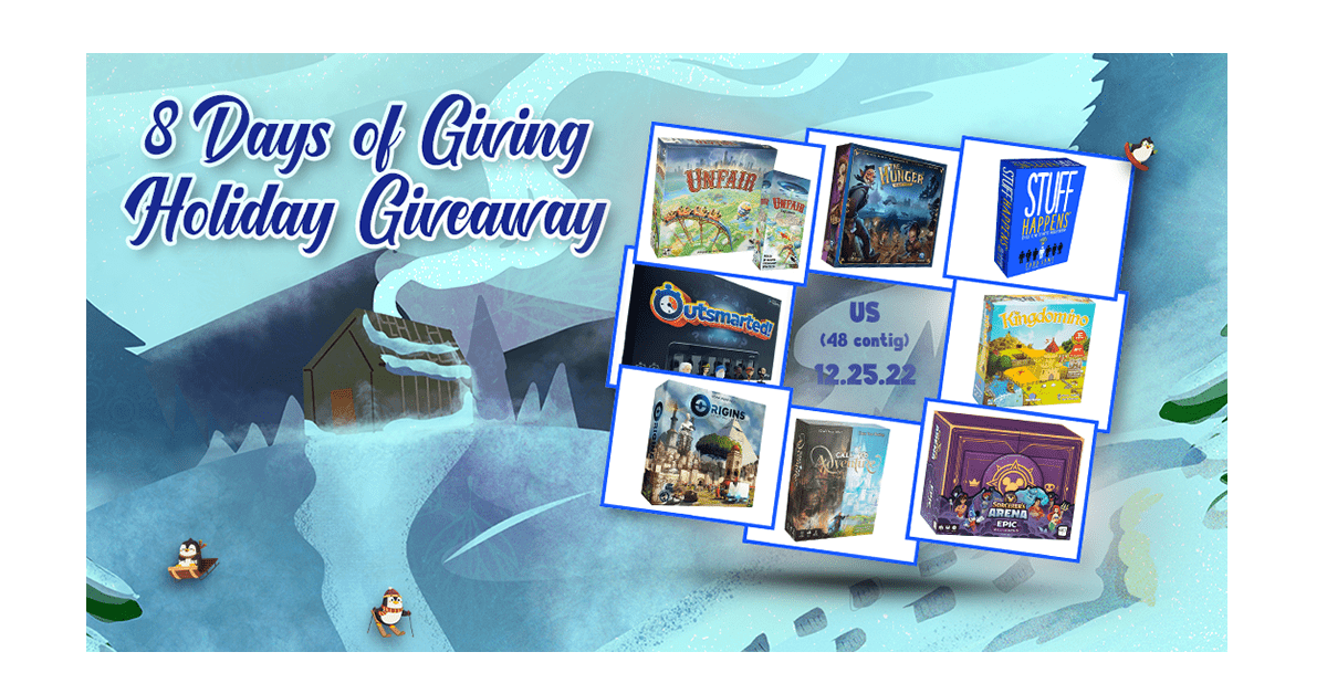 8 Days of Giving Holiday Giveaway