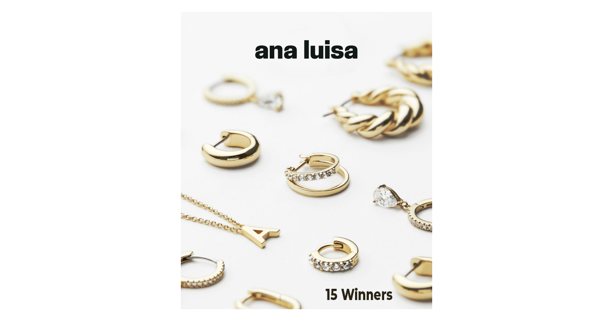 Ana Luisa’s Jewelry Sweepstakes