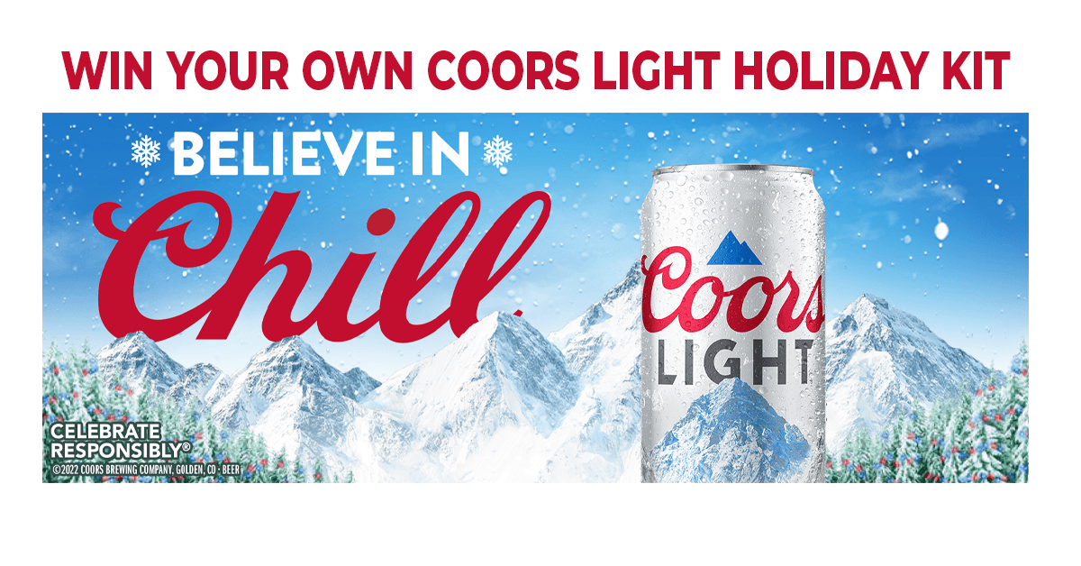 Coors Light 2022 Holiday Instant Win Game