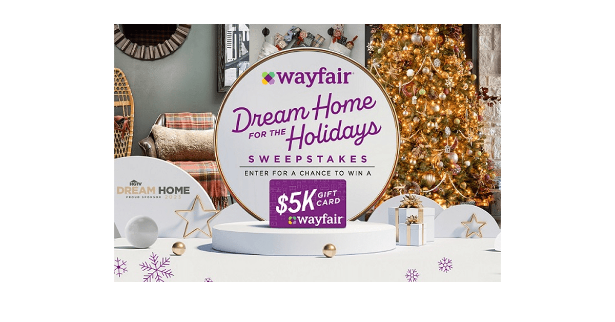 Dream Home for the Holiday Sweepstakes