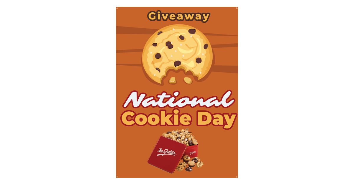 Enter our National Cookie Day Giveaway