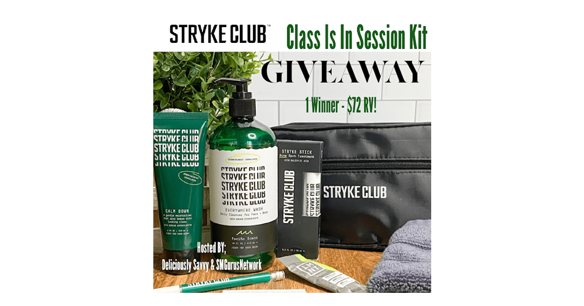 Stryke Club Call Is In Session Skincare Kit Giveaway