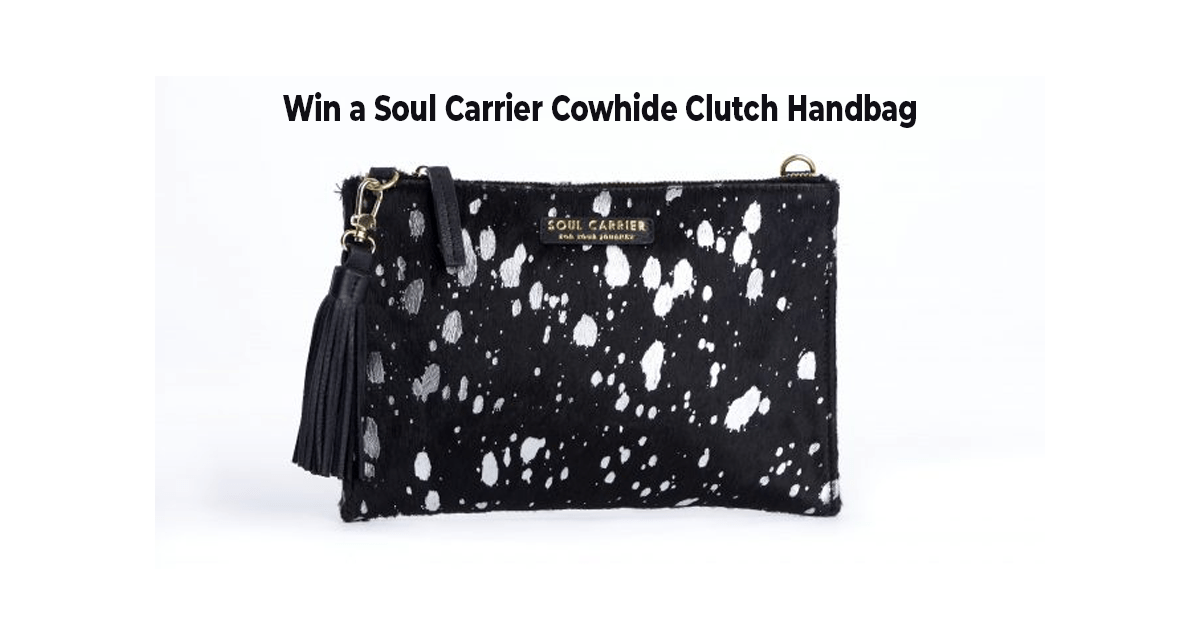Win a Soul Carrier Cowhide Clutch Handbag