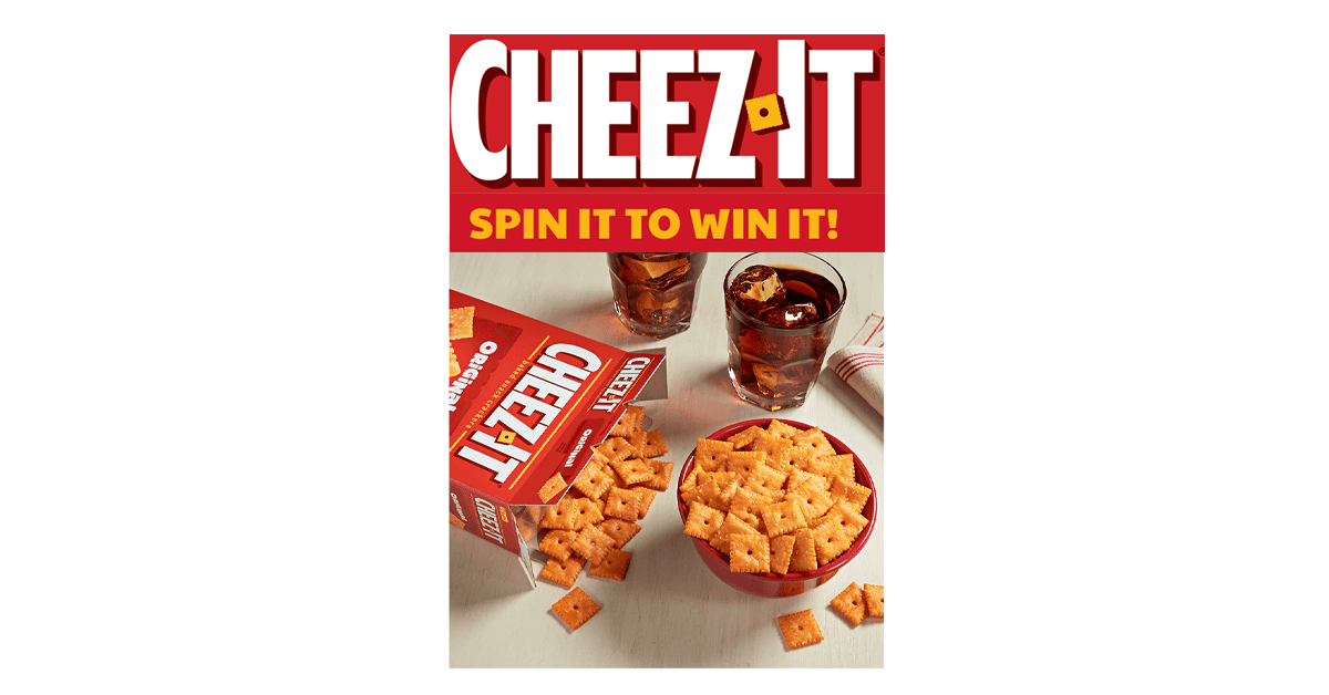 Cheez-It Spin to Win Promotion