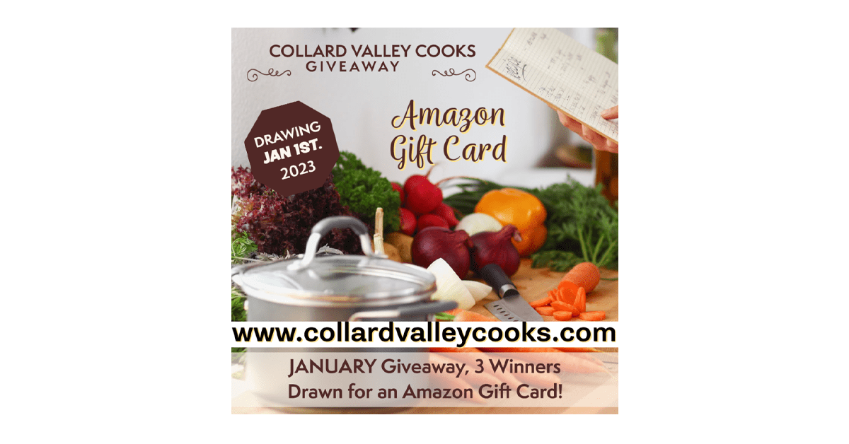 Collard Valley Cooks January Giveaway