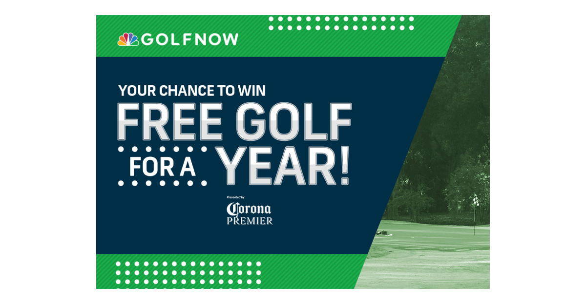 Corona Premier Free Golf for a Year Sweepstakes