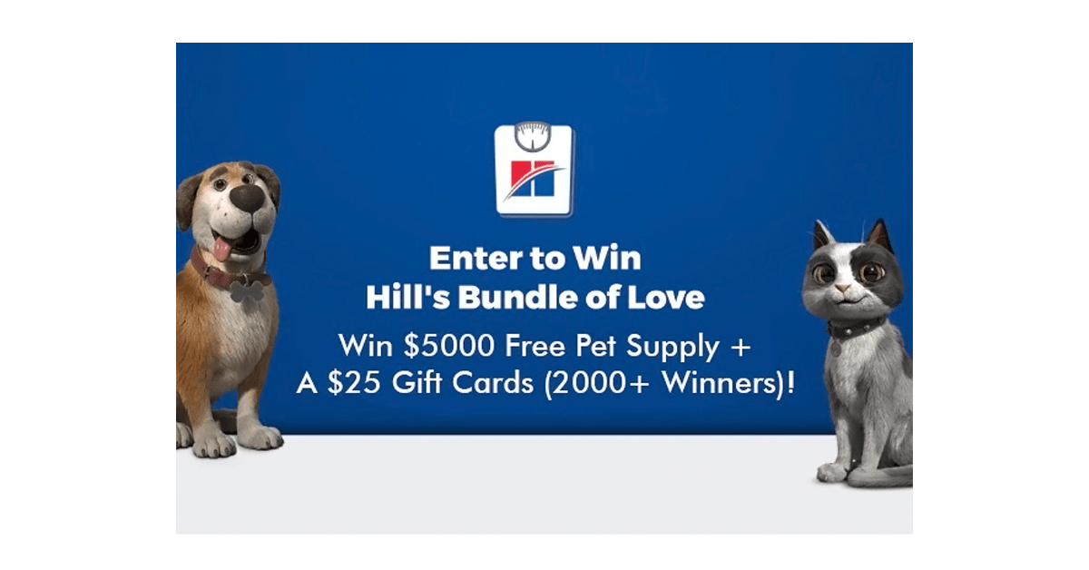 Hill's Pampered Pet Sweepstakes