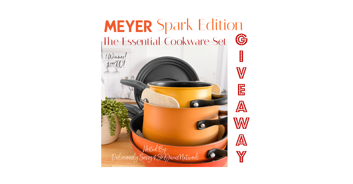 Meyer Spark Edition Essential Cookware Set Giveaway