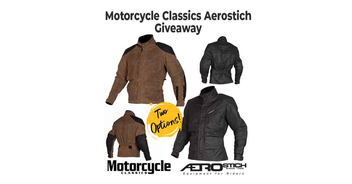 Motorcycle Classics Aerostich Jacket Giveaway