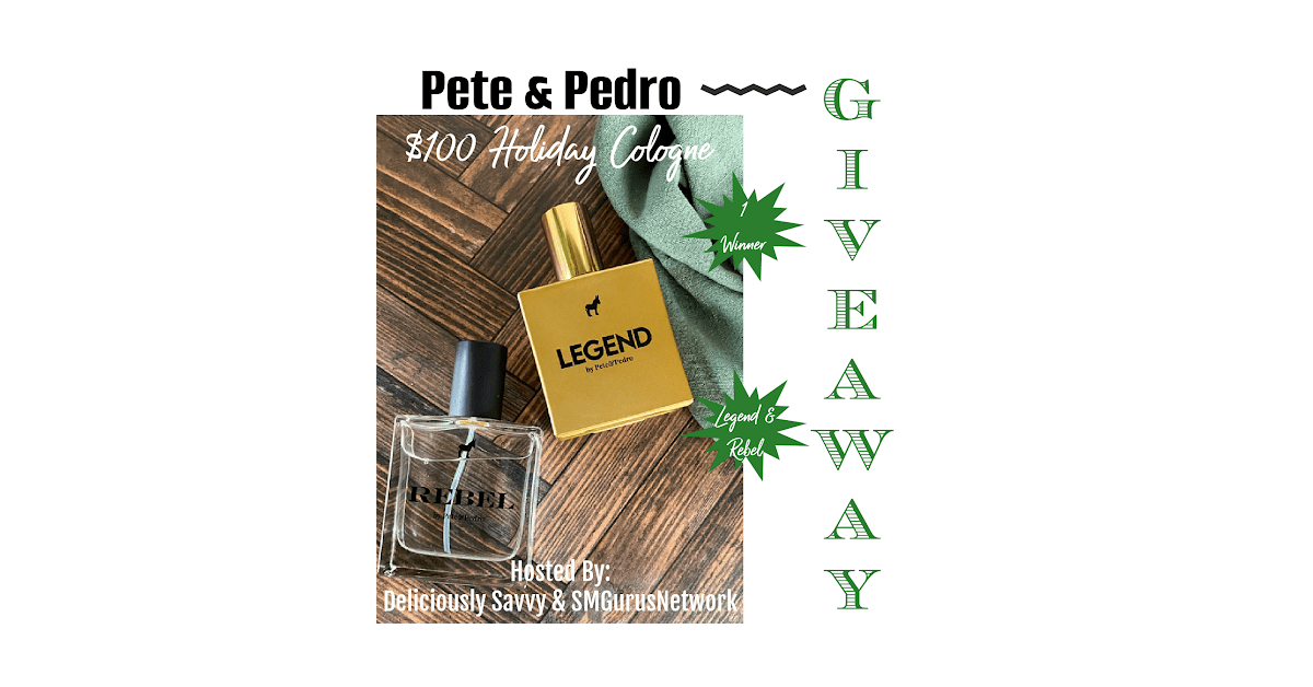 Pete & Pedro $100 Holiday Cologne Giveaway