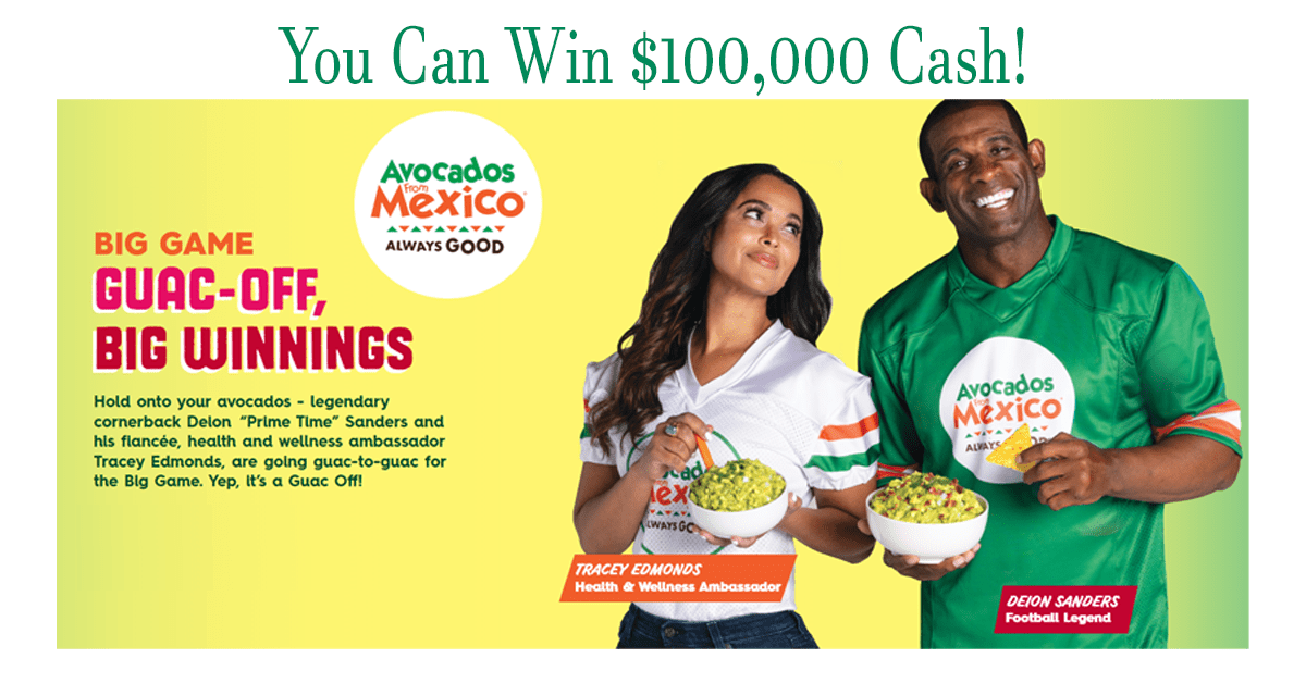 Avocados from Mexico Big Game Sweepstakes