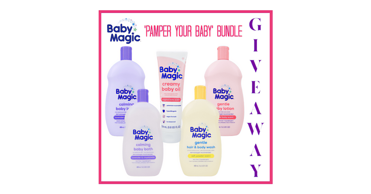Baby Magic Pamper Your Baby Bundle Giveaway