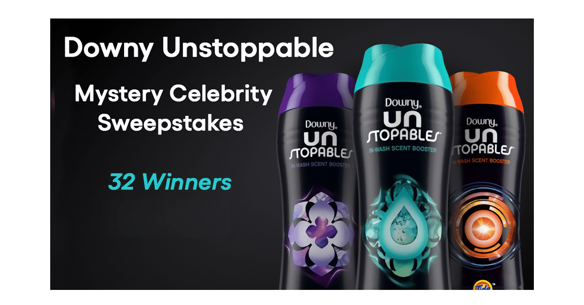 Downy Unstoppable Mystery Celebrity Sweepstakes