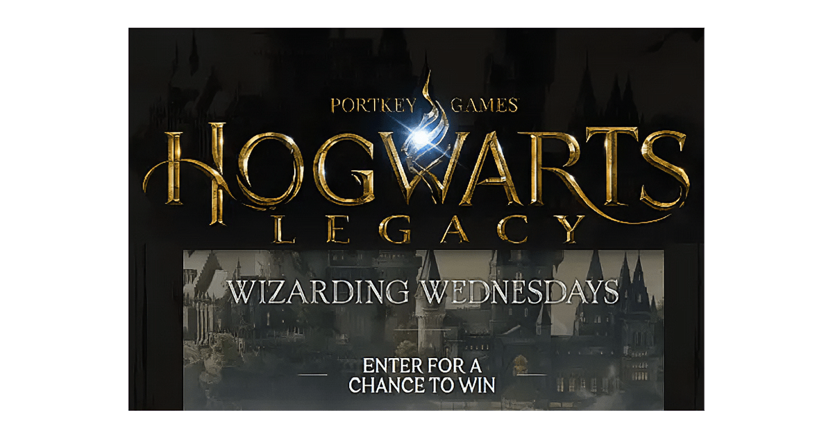 Hogawarts Legacy Wizarding Wednesdays Sweepstakes