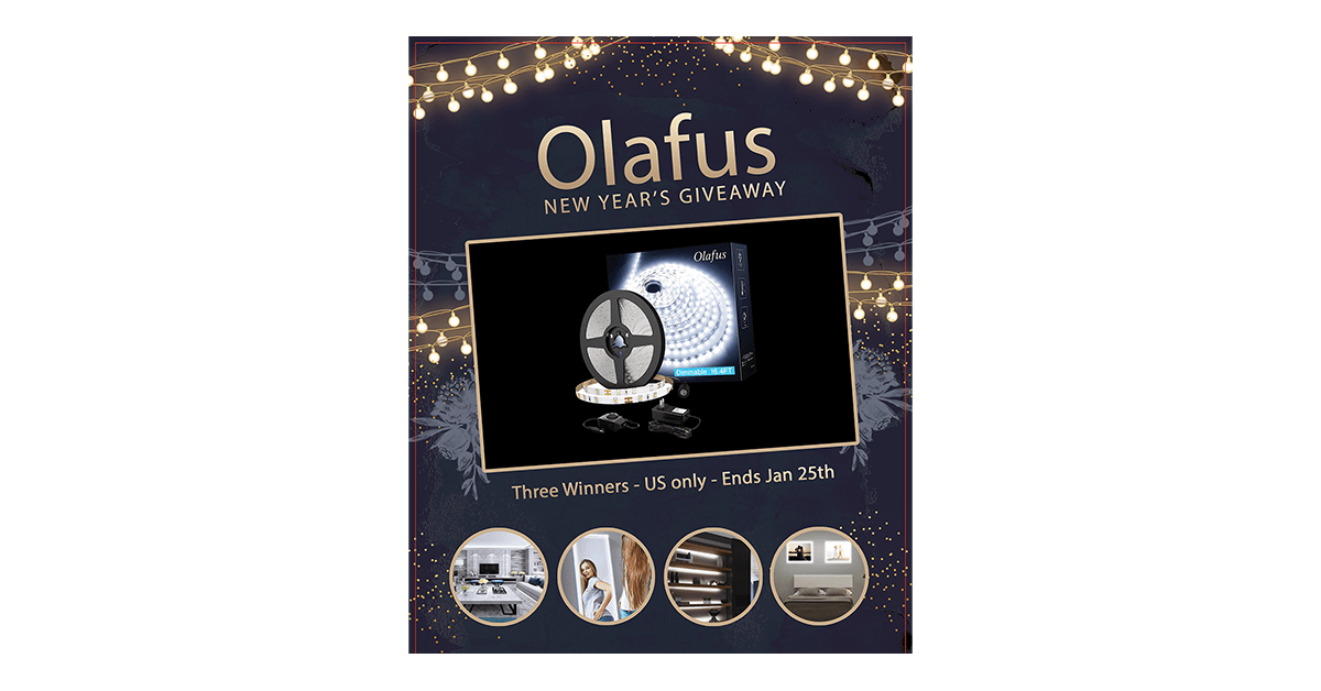 Olafus New Year's Giveaway