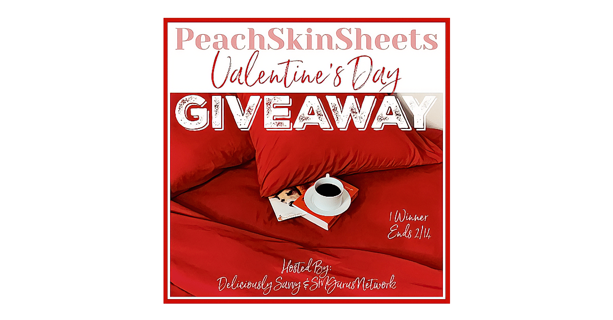 PeachSkinSheets Valentine’s Day Giveaway