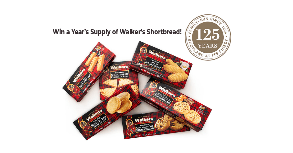 Walker’s National Shortbread Day Sweepstakes