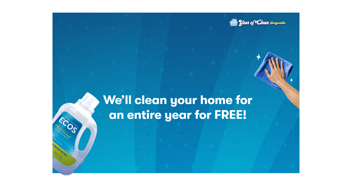 ECOS Year of Clean Sweepstakes