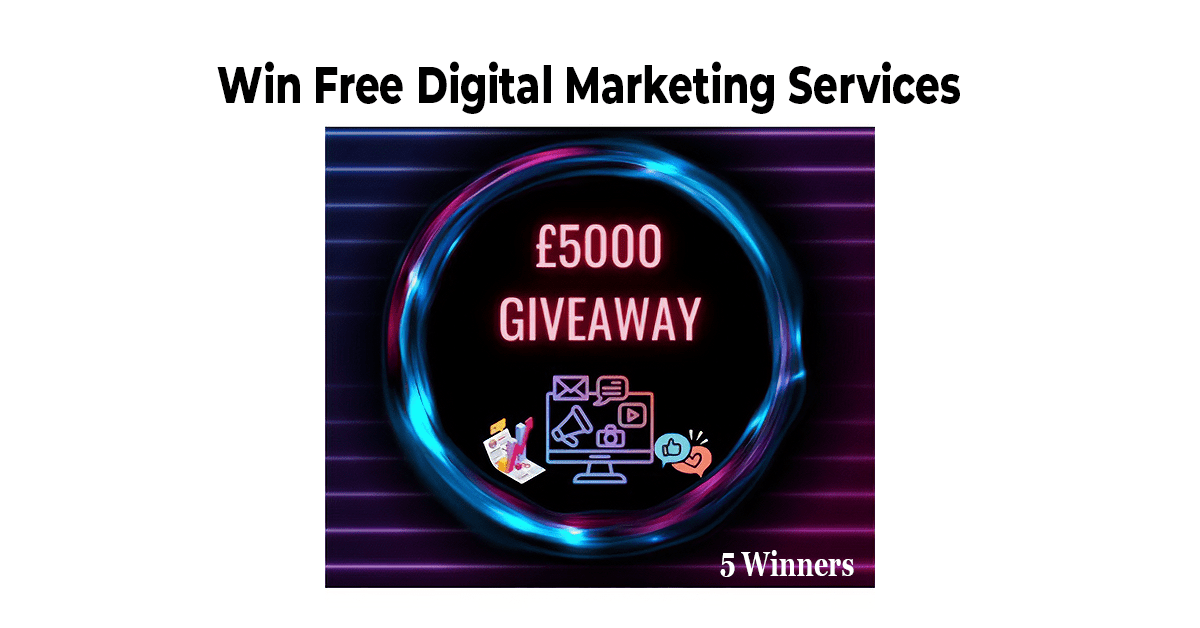 Win £5000 Worth of Digital Marketing Services
