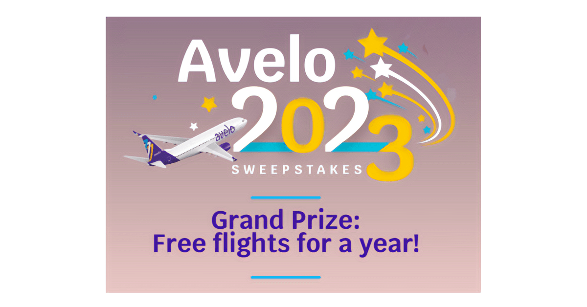 Avelo Airlines 2023 Sweepstakes
