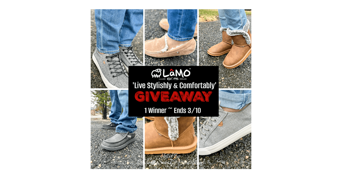 LâMO Footwear Live Stylishly & Comfortably Giveaway