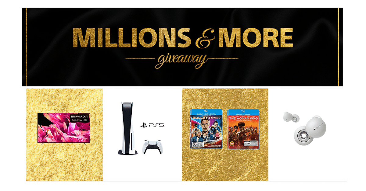Sony Millions and More Giveaway