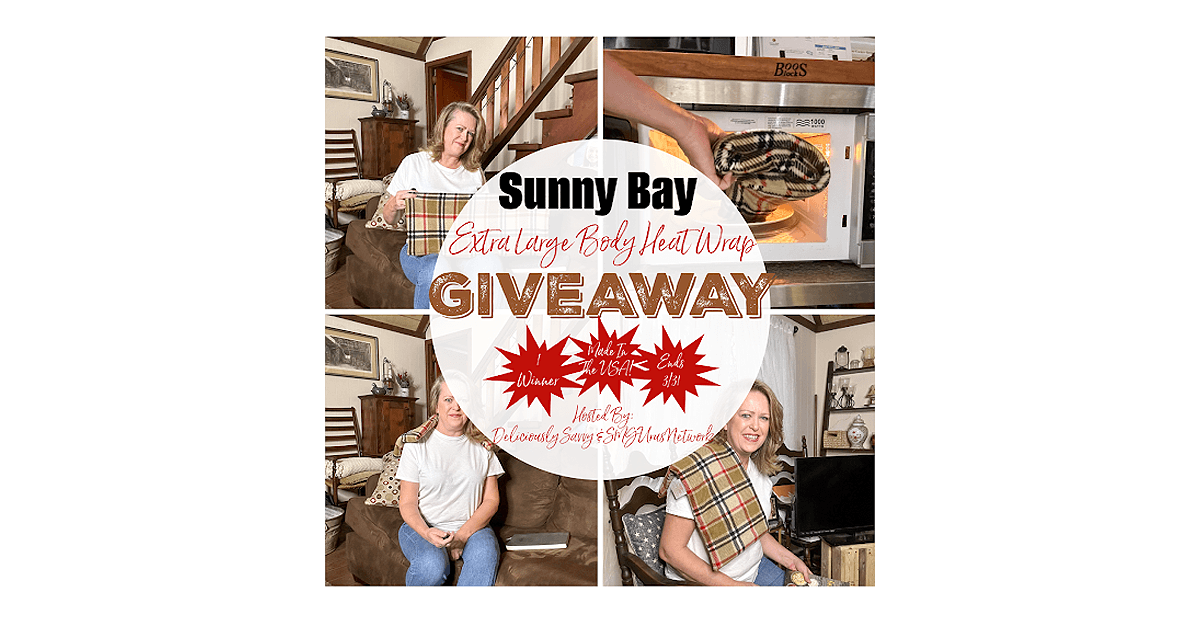 Sunny Bay Extra Large Body Heat Wrap Giveaway