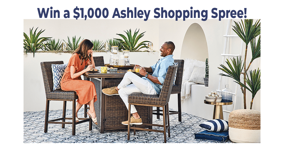 Ashley Furniture Spring Refresh Sweepstakes
