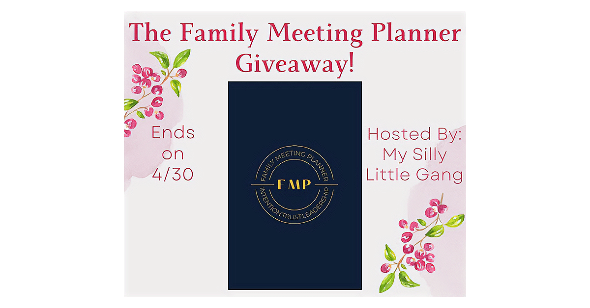 Family Meeting Planner Giveaway