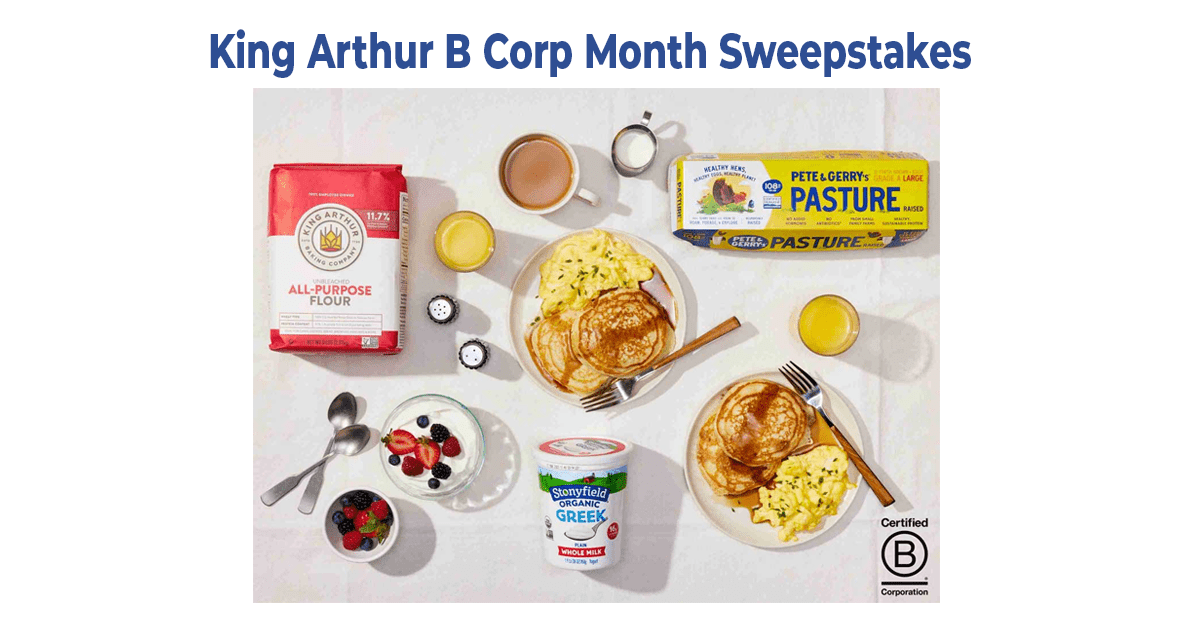 King Arthur B Corp Month Sweepstakes