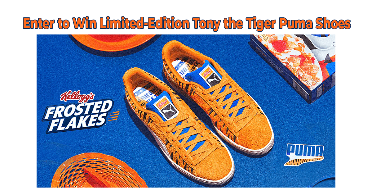 PUMA x Kellogg’s Frosted Flakes Sweepstakes