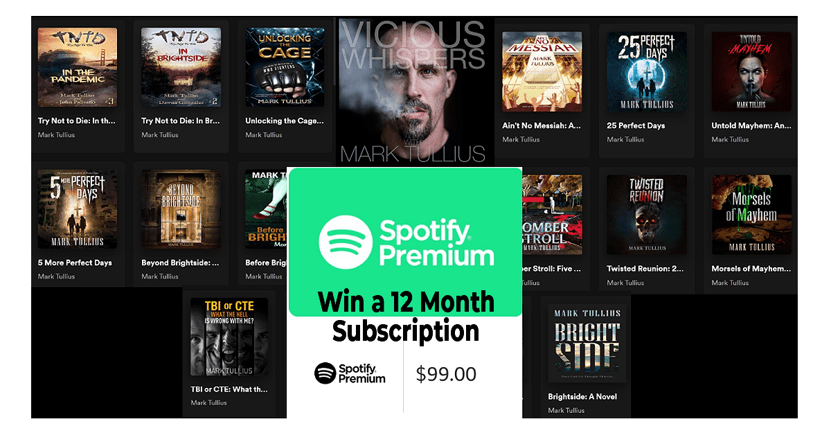 Win a 12 Month Subscription to Spotify
