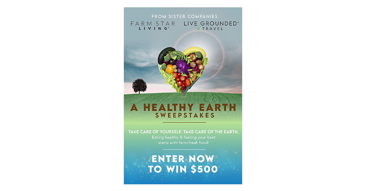 A Healthy Earth Sweepstakes