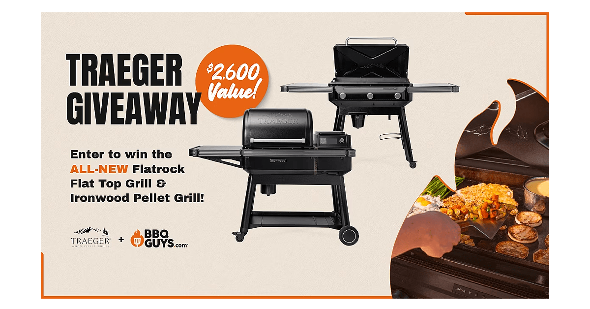 BBQ Guys Traeger Grill Giveaway