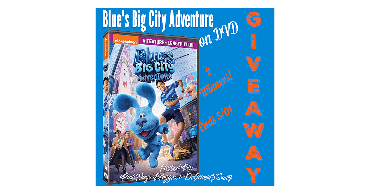Blue’s Big City Adventure on DVD Giveaway