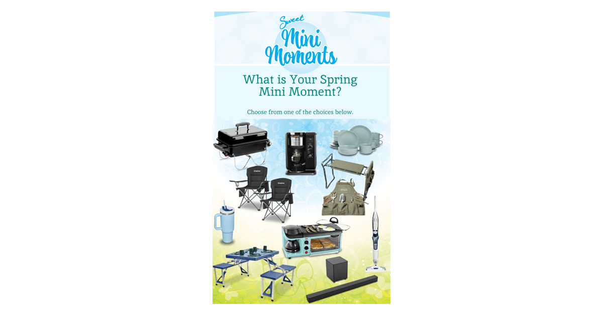 Martin’s Mini Moments Spring Sweepstakes