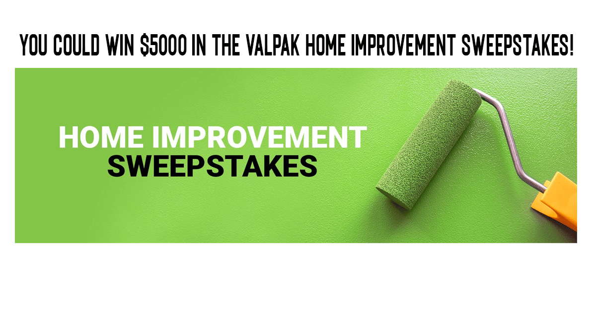 Valpak Home Improvement Sweepstakes