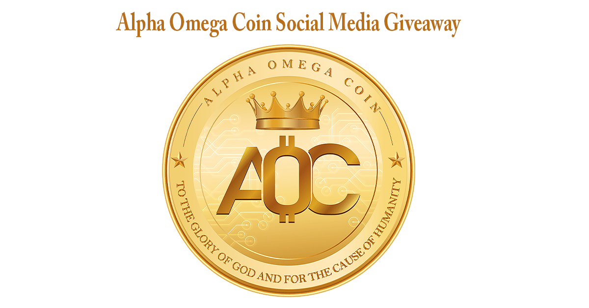 Alpha Omega Coin Social Media Giveaway