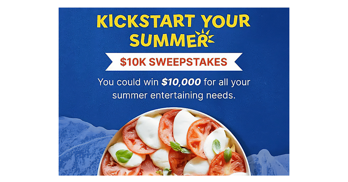 Food Network Kick Start Your Summer Sweepstakes