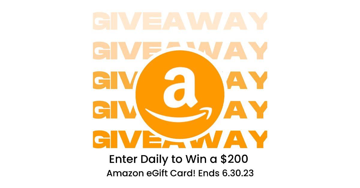 June 2023 $200 Amazon Gift Card Giveaway