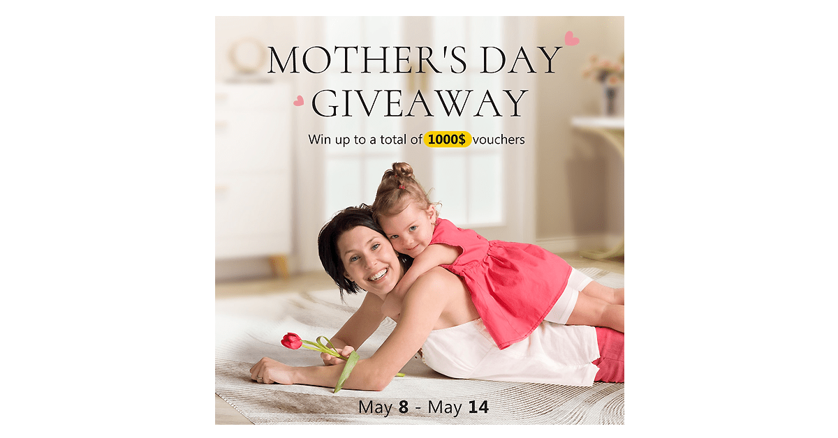 Tribesigns Mother's Day Giveaway