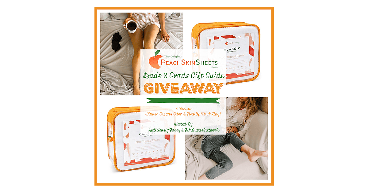 PeachSkinSheets Father’s Day Giveaway