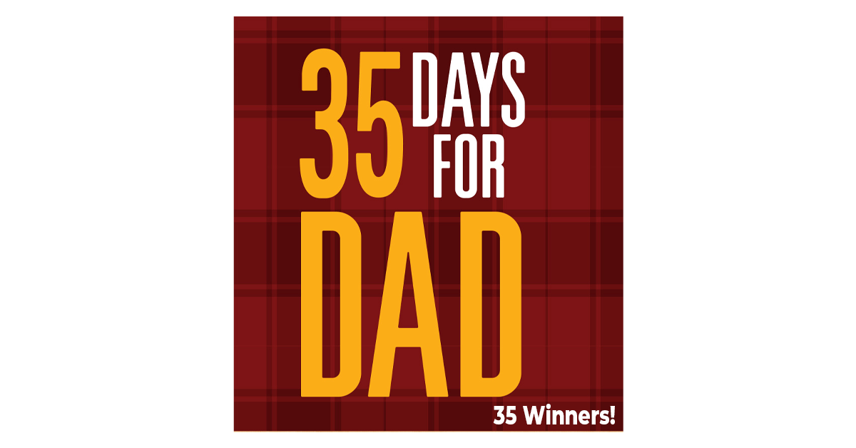 Popular Woodworking 35 Days for Dad Giveaway