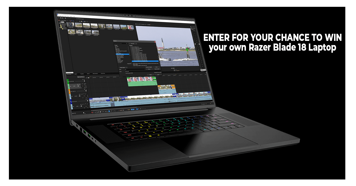 Enter for a Chance to Win a Razer Blade 18 Laptop