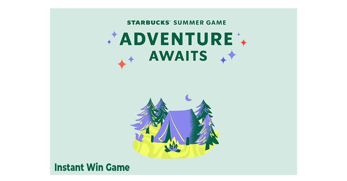 Starbucks Summer 2023 Instant Win Game Sweepstakes