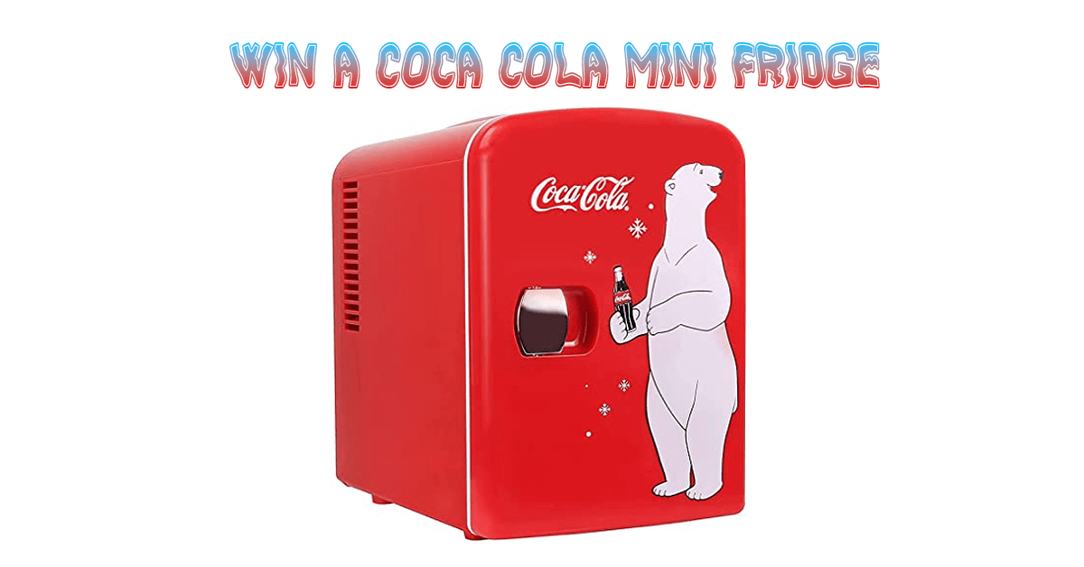 Enter to Win a Coca Cola Mini Fridge