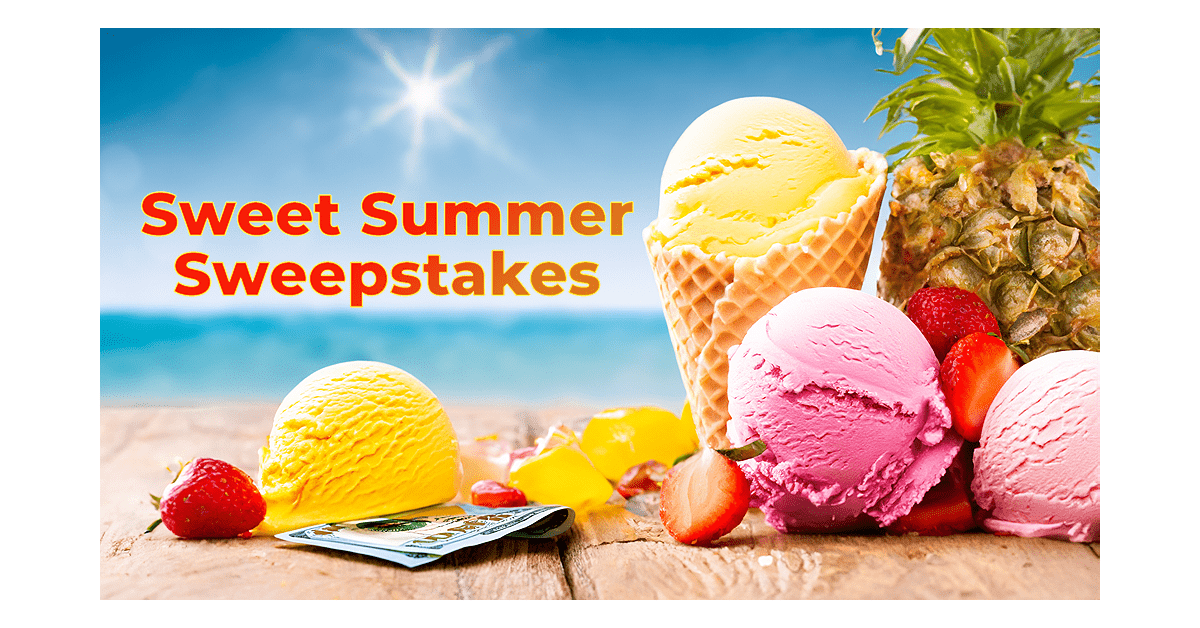 Sweet Summer $100 Cash Sweepstakes