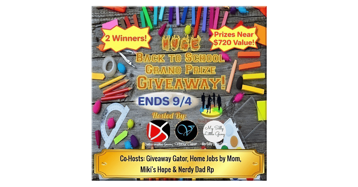 Huge Back to School Grand Prize Giveaway