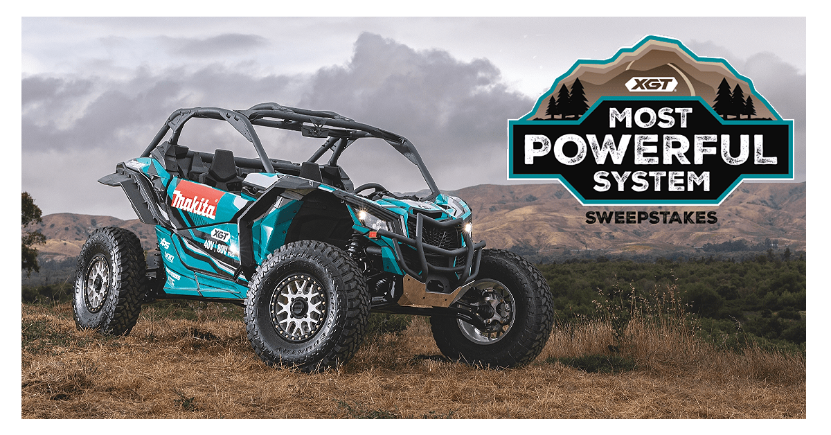 Makita Most Powerful System Sweepstakes