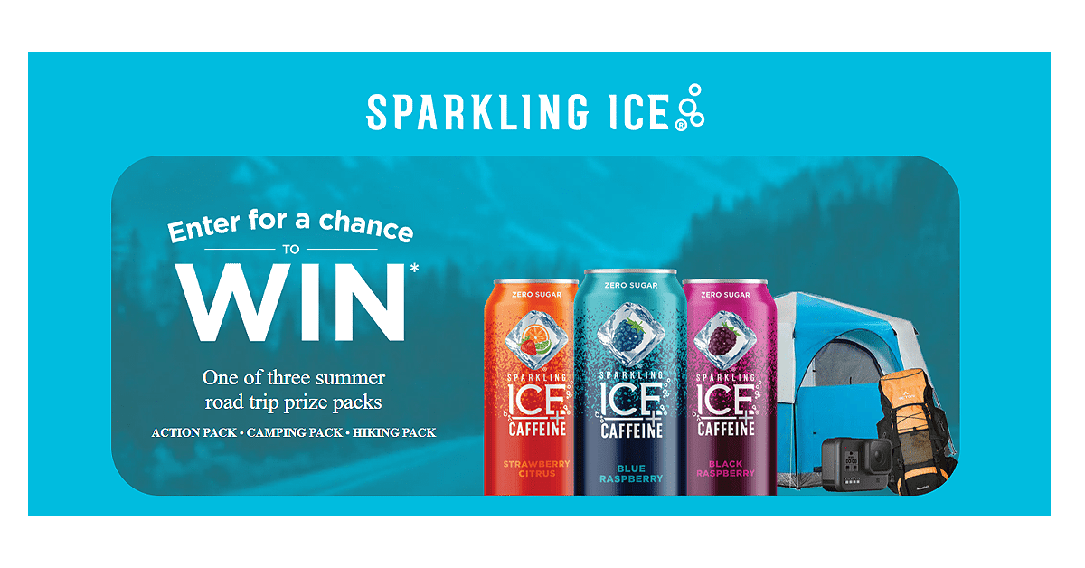 Sparkling Ice Summer Road Trip Sweepstakes